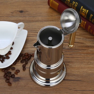 400ml Stainless Steel Moka Pot Bialetti Venus 4 Cup For Kitchen
