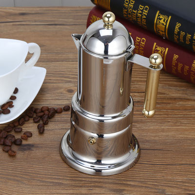 400ml Stainless Steel Moka Pot Bialetti Venus 4 Cup For Kitchen