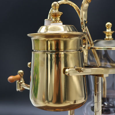 Gold Belgium Royal Syphon Coffee Maker Belgium Family Balance Siphon