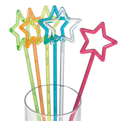 Star Shape Bar Stirring Mixing Sticks Bar Drink Muddler Beverage Stirrer