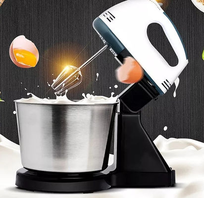 Kitchen Dough Kneading Stand Food Mixer Egg Beater Hand Mixer With Mixing Bowl