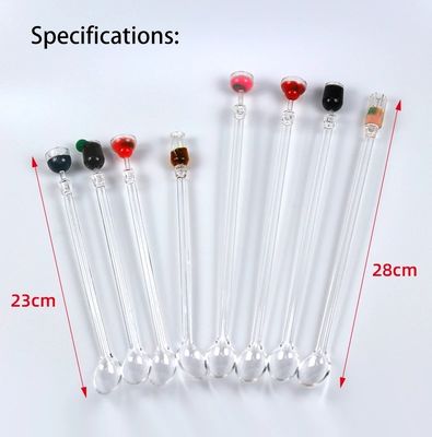 Disposable Acrylic Swizzle Sticks Environmental Drink Stirrers Plastic Swizzle Sticks
