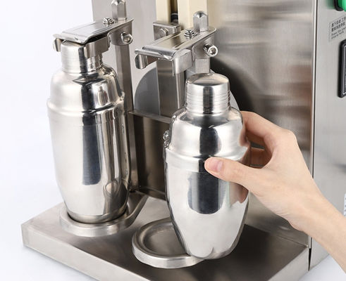 Two Cups Boba Mixer Milk Tea Shaking Machine For Home Restaurant