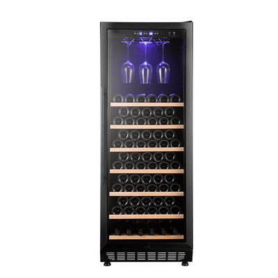 Freestanding Commercial Wine Cooler Constant Temperature Refrigerators With Led Light