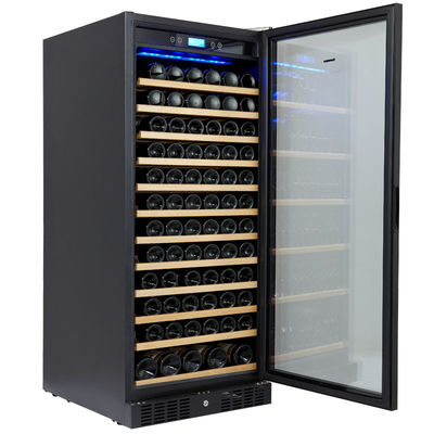 Freestanding Commercial Wine Cooler Constant Temperature Refrigerators With Led Light