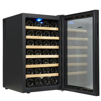 Luxury Air Cooling Wine Display Cooler House Hold Red Wine Refrigerator 154L