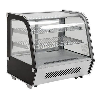 Professional Electric Counter Top Cake Refrigerated Display Case For Commercial