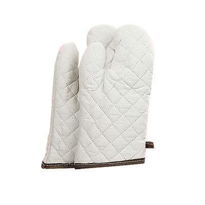 Heat Resistant Cotton Oven Gloves Oven Mitts Silver Coated Cooking Gloves For Kitchen Cooking