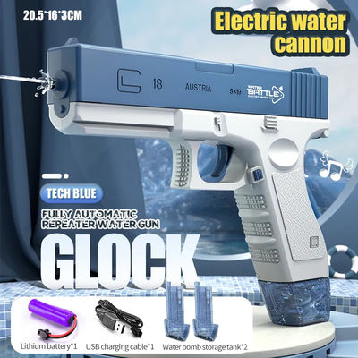 Electric Squirt Gun Rechargeable Automatic Water Gun For Children Adults