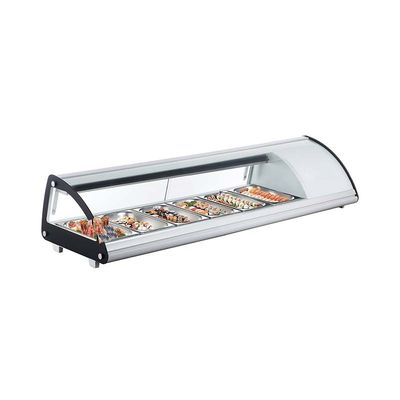 Countertop Commercial Fridge Sushi Display Case Mini Cooler Refrigerator