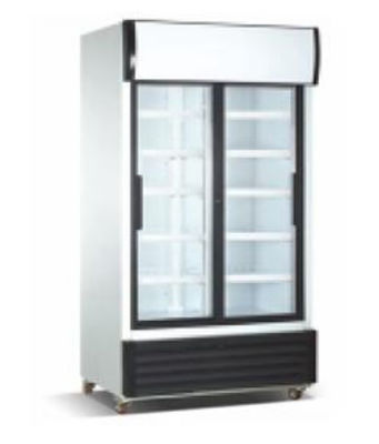 Commercial Glass Door Cooler Drinks Fridge Supermarket Refrigerator