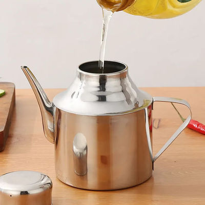 Stainless Steel Seasoning Containers Oil And Vinegar Bottle Set