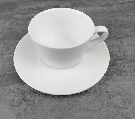 Pure White Ceramic Coffee Cup Set Hotel Special Cup Home Afternoon Tea Simple Office