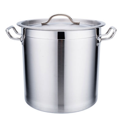 Stainless Steel  Insulated Hot Cooking Pot With Compound Bottom For Induction Cooker