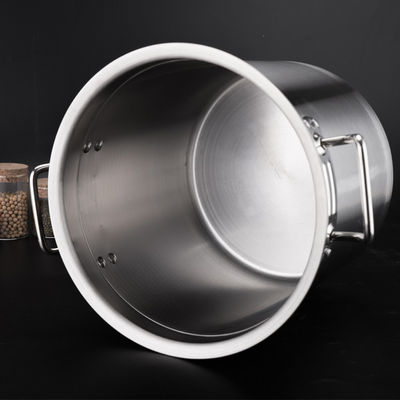 Stainless Steel  Insulated Hot Cooking Pot With Compound Bottom For Induction Cooker