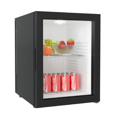Kitchen Home 36L Refrigerator Cold Room Single Door Fridge Compact Black