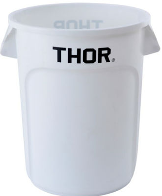 60 Liter Heavy-Duty Round Recycling Storage Containers Waste Bin Industrial Plastic Garbage Bins