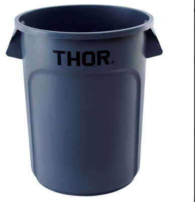 60 Liter Heavy-Duty Round Recycling Storage Containers Waste Bin Industrial Plastic Garbage Bins