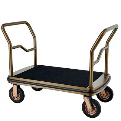 Durable Steel Construction Luxury Travel Luggage Cart For Hotel Hospital