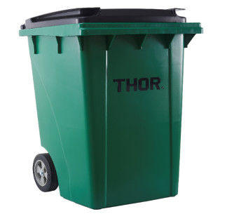 Waste Management Plastic Wheelie Recycling Bin Trash Container Dumpster