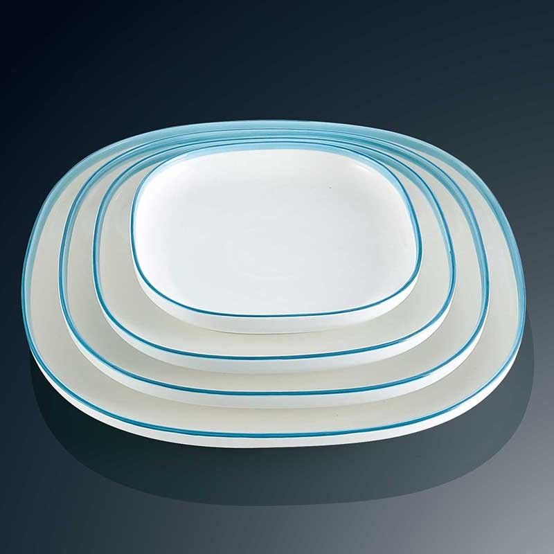 Food Safe Porcelain Tableware Set Hotel Porcelain White Dinnerware
