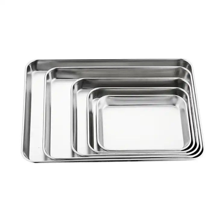 Bread Stainless Steel Baking Pans Tableware And Utensils Eco Friendly
