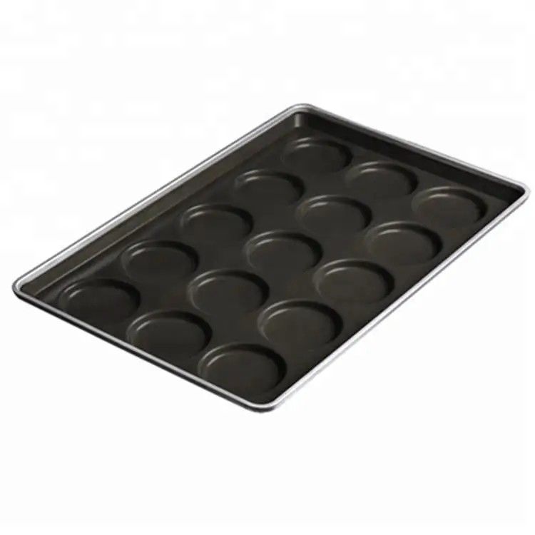 Industrial Non-Stick Hamburger Bun Baking Pan Hamburger Tray