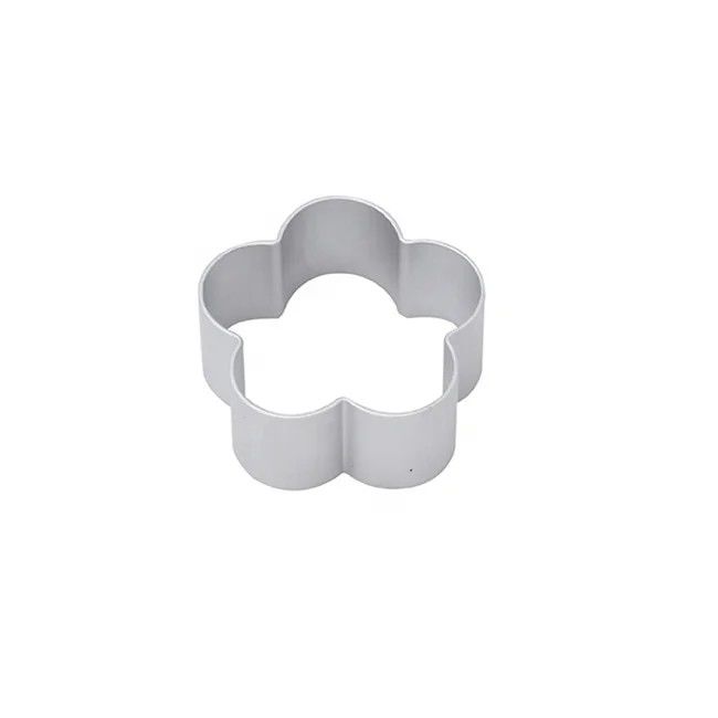Aluminum Beautiful Cake Decoration Plum Flower Shape Cookie Cutter