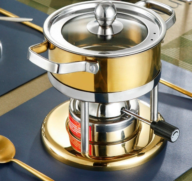 Stainless Steel Single Burner Commercial Cooking Equipments