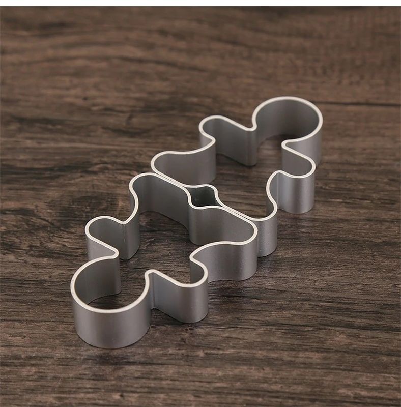 Gingerbread Man Biscuit Mould Commercial Bakery Equipment For Household Pastry