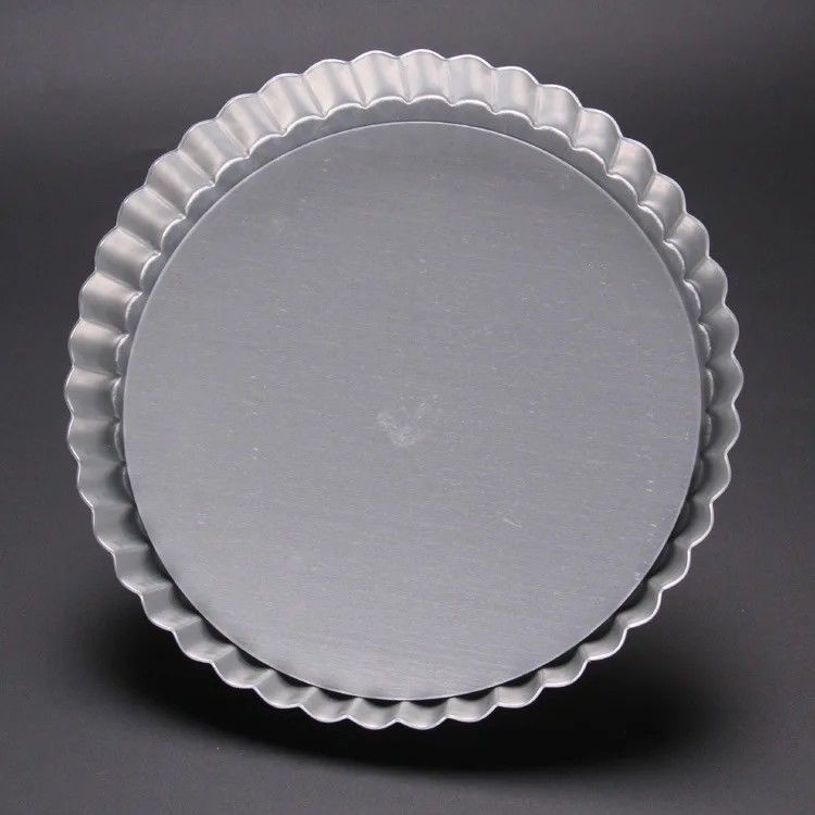 Chrysanthemum Pizza Mold Aluminum With Removable Bottom