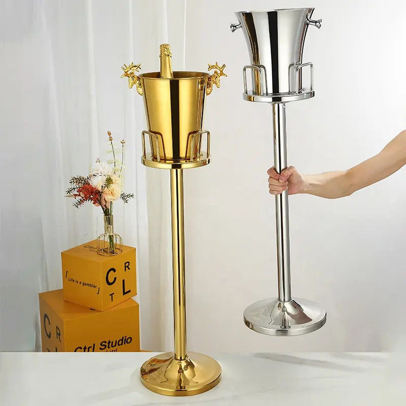 Thickened Hongkong Champagne Bucket Frame Champagne Bucket Holder