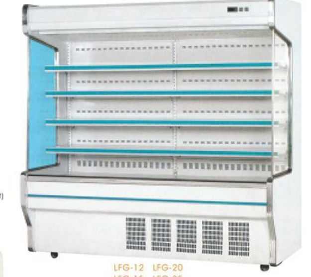 Cold Drinks Fridge Commercial Supermarket Beverage Cooler Multideck Open Chiller